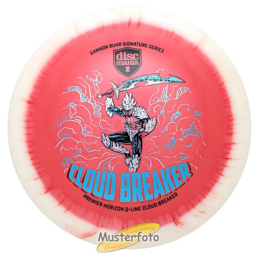 Gannon Buhr Signature Series Premier Horizon Q-line Cloud Breaker 167g weiß-rot #11