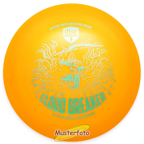 Gannon Buhr Signature Series Q-line Premier Cloud Breaker 173g orange-grün (sparkle)