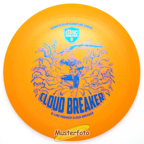 Gannon Buhr Signature Series Q-line Premier Cloud Breaker 174g orange-blau (sparkle)