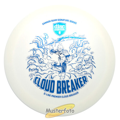 Gannon Buhr Signature Series Q-line Premier Cloud Breaker 169g weiß-blau