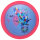 Limited Edition Halo Star Eagle-L 173g-175g pink-hellblau 2
