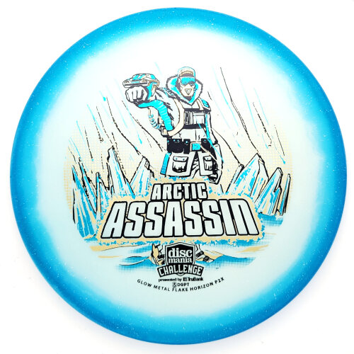 Arctic Assassin - C-Line Metal Flake Horizon P2x (Discmania Challenge Fundraiser) 171g hellblau #1