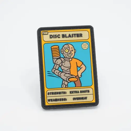 BounceBackDG PVC Character Patch Disc Blaster