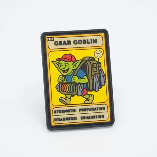 BounceBackDG PVC Character Patch Gear Goblin