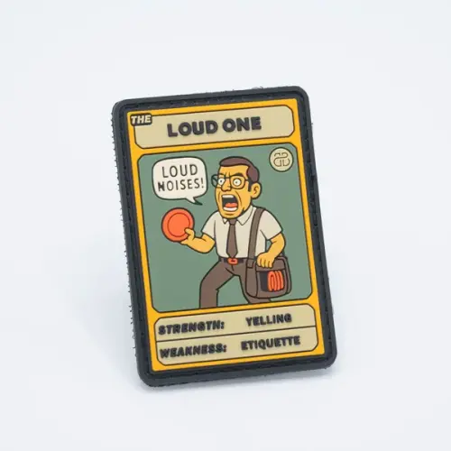 BounceBackDG PVC Character Patch Loud One