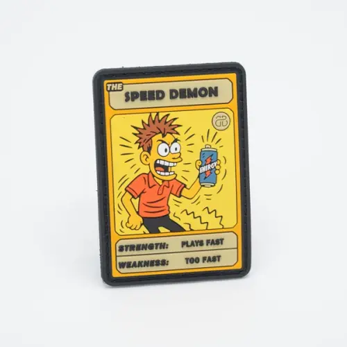 BounceBackDG PVC Character Patch Speed Demon