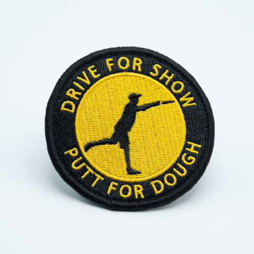 BounceBackDG Stoff Patch Drive For Show, Putt For Dough