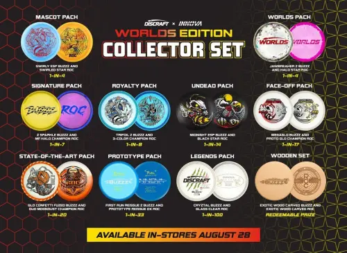 Discraft x Innova Worlds Edition Collector Set