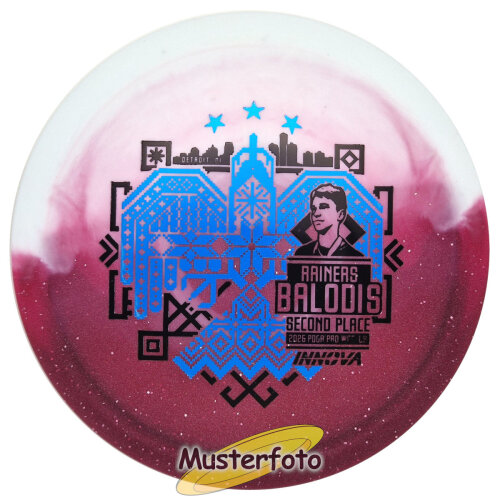 Rainers Balodis Duo Teebird (Worlds Commemorative) 173g-175g kirschrot-blau