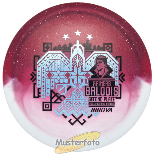 Rainers Balodis Duo Teebird (Worlds Commemorative) 173g-175g kirschrot-silber