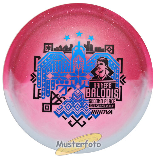 Rainers Balodis Duo Teebird (Worlds Commemorative) 173g-175g pink-blau